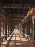 Covered Walkway at Summer Palace in Beijing, China Photographic Print by Dmitri Kessel