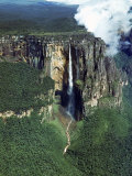 Aerial of Angel Falls Photographic Print by Carl Mydans