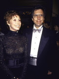 Actress Mary Tyler Moore and Husband, Dr. Robert Levine Premium Photographic Print by Dave Allocca