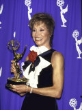 Actress Mary Tyler Moore Holding Her Award in Press Room at Primetime Emmy Awards Premium Photographic Print by Kevin Winter