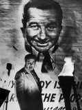 Actor Broderick Crawford Performing in a Scene from the Movie "All the King's Men" Premium Photographic Print by Ed Clark
