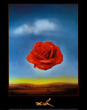 Rose Meditative, c.1958 Posters by Salvador Dalí
