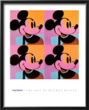 Mickey Mouse Prints by Andy Warhol