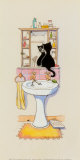 Basil in the Bathroom II Posters by Harry Caunce