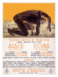 Greek Drama Siracusa Theater Giclee Print