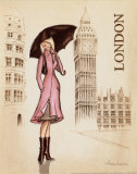 London  Art by Andrea Laliberte