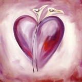 Shades of Love: Lavender Poster par Alfred Gockel