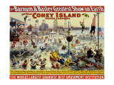 Barnum and Bailey, Coney Island Circus Giclee Print
