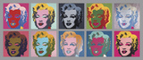 10 Marilyns, 1967  Prints by Andy Warhol