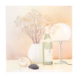 Still Life with White Lamp  Poster by Heinz Hock