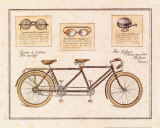 Tandem Pour Sportifs  Prints by Philippe David