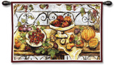 Harvest Table Wall Tapestry by Nicole Etienne