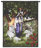 Psalm 23 Wall Tapestry by Raoul Vitale