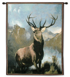 Monarch Of The Glen Wall Tapestry by Edwin Henry Landseer