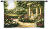 Rose Garden II Wall Tapestry by Betsy Brown