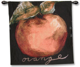 Orange Wall Tapestry by Nicole Etienne