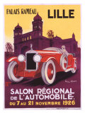 Salo Auto Lille Giclee Print by Geo Ham