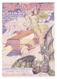 Salon de l'Automobile Giclee Print by Constant de Busschere