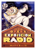 Teatro Opera Radio Giclee Print