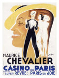 Chevalier Cas de Paris Giclee Print by Charles Kiffer