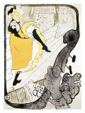 Jane Avril Estampe par Henri de Toulouse-Lautrec