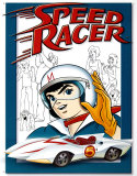 Speed Racer  Gang Tin Sign