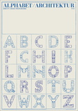 Alphabet Architektur, Art Print