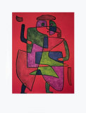 L'Arrivee du Marie, 1933 Affiche par Paul Klee