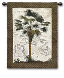 Polynesian Palm Wall Tapestry
