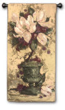 Magnolia Urn Wall Tapestry by Barbara Mock