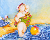Bathing Beauty IV  Art by Tracy Flickinger