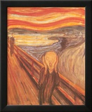 The Scream Affiches par Edvard Munch
