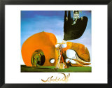 Nascita Dei Desideri Liquidi 1932 Affiches par Salvador Dalí