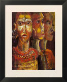 Tribal Ancestry III  Prints by Josiane York