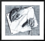 Drawing Hands Photographie par M. C. Escher