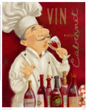 Wine Chef III  Prints by Shari Warren