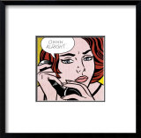 Ohhh...Alright..., 1964 Affiches par Roy Lichtenstein