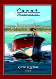 Vedette Rapide, Cote d'Azur  Art by Bruno Pozzo