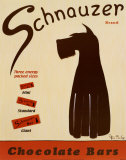 Schnauzer Bars Posters by Ken Bailey
