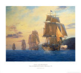 HMS Agamemnon  Prints by Geoff Hunt