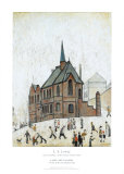 The Old Chapel Kunstdrucke von Laurence Stephen Lowry