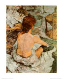 Die Toilette Kunstdruck von Henri de Toulouse-Lautrec