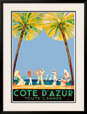 Cote D'Azur  Prints by Jean-Gabriel Domergue