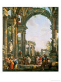 Classical Ruins Giclée-Druck von Giovanni Paolo Pannini