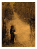 The Walker, Study for "The Walking Buddha," 1890-95 Giclee Print by Odilon Redon