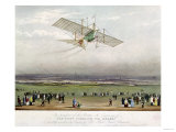 The Flying Machine, the "Ariel," from Designs Prepared by W.S. Henson, Giclee Print
