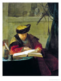 A Chemist in His Laboratory, or the Prompter, or a Philosopher Giving a Lecture Estampe par Jean-Baptiste Simeon Chardin