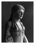 The Euthydikos Kore, from the Acropolis, c.490 BC (marble) , Giclee Print