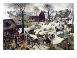 The Census at Bethlehem Giclee Print by Pieter Bruegel the Elder