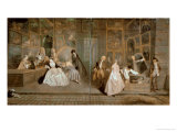 L'Enseigne de Gersaint, 1720  Estampe par Jean Antoine Watteau